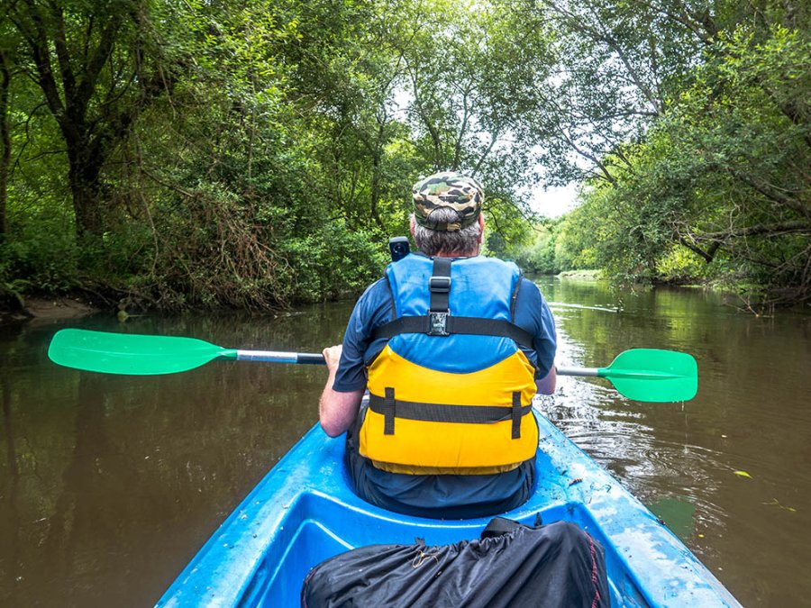 Canoë dans les Landes
