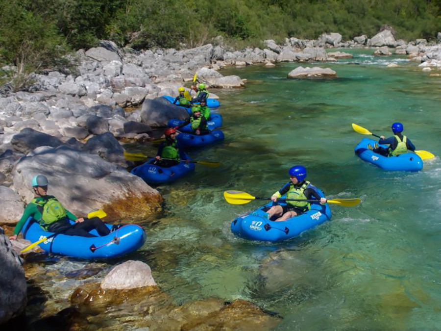 Kayak en eaux vives