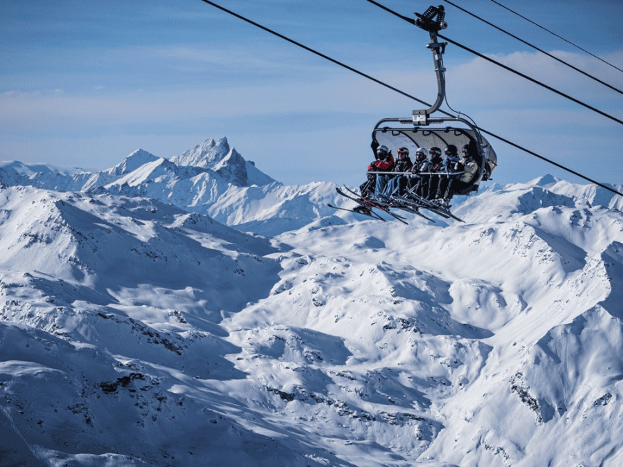 Téléski aux Menuires