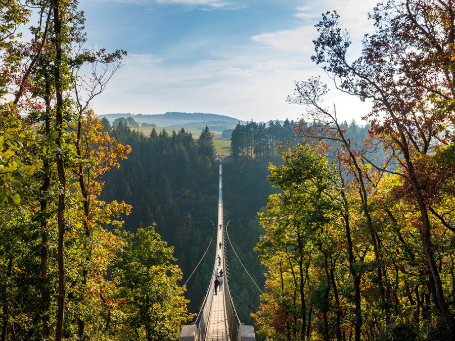 Passerelle suspendue en Allemagne Passerelle suspendue en Allemagne