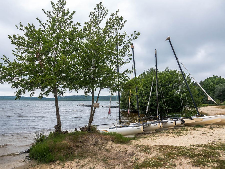 Voile dans les Landes