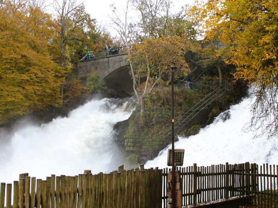 Les chutes d'eau
