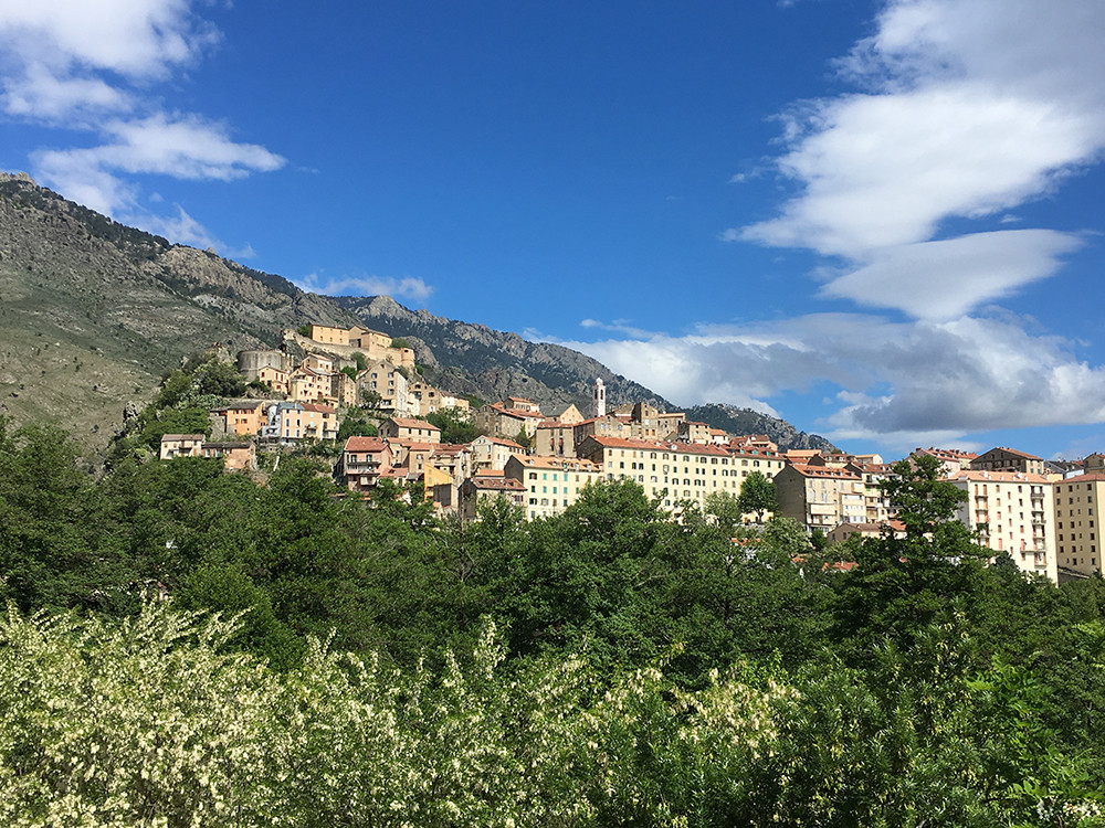 Corte au coeur de la Corsica