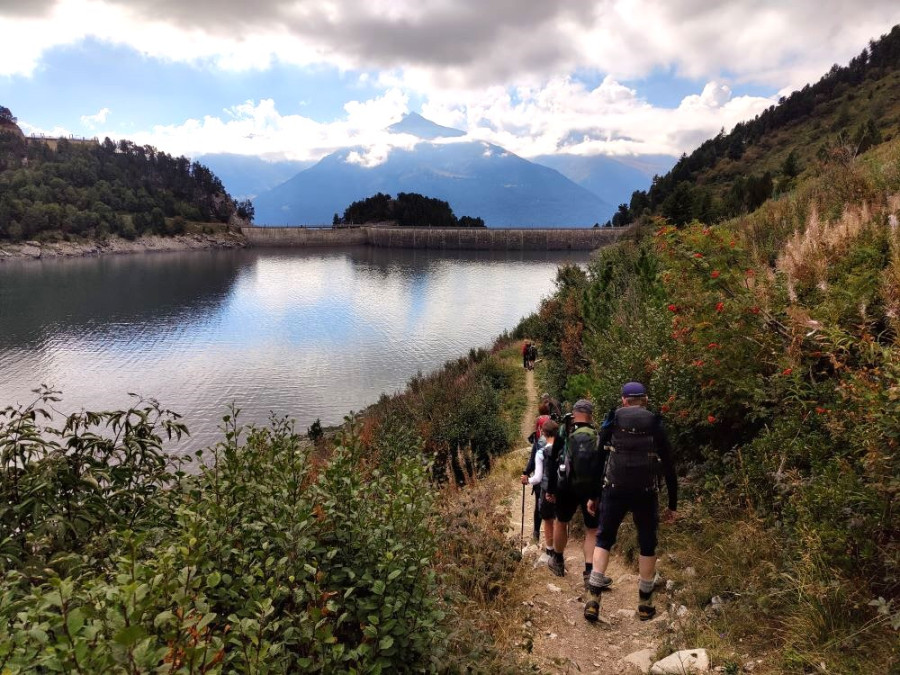 Lac de retenue du Plan d'Aval