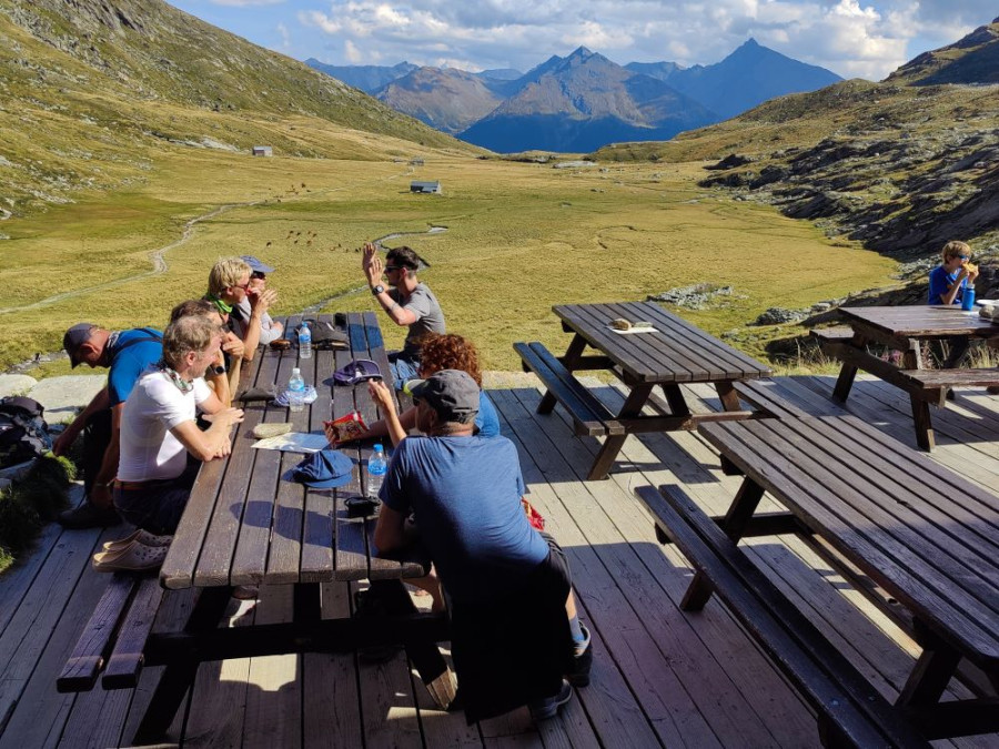Refuge de montagne dans la Vanoise Refuge de montagne dans la Vanoise