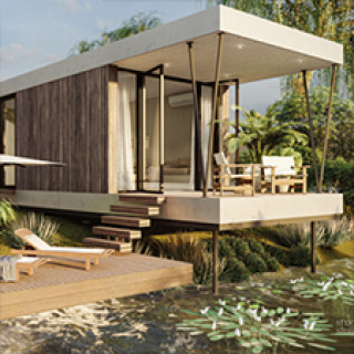 Image pour De Parel - Waterlodge avec sauna