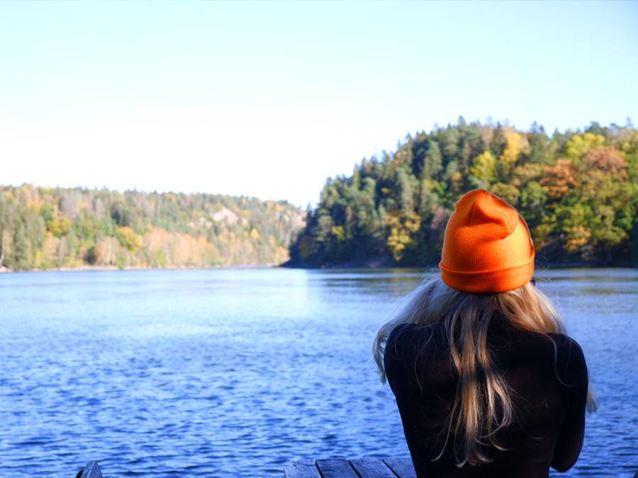 Automne en Suède de l'ouest