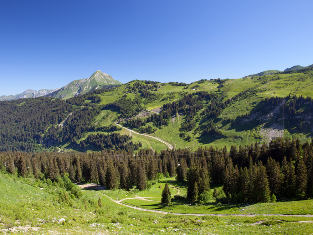 Portes du Soleil en été