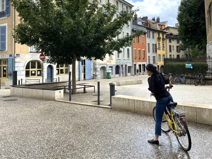 Balade à vélo à Grenoble