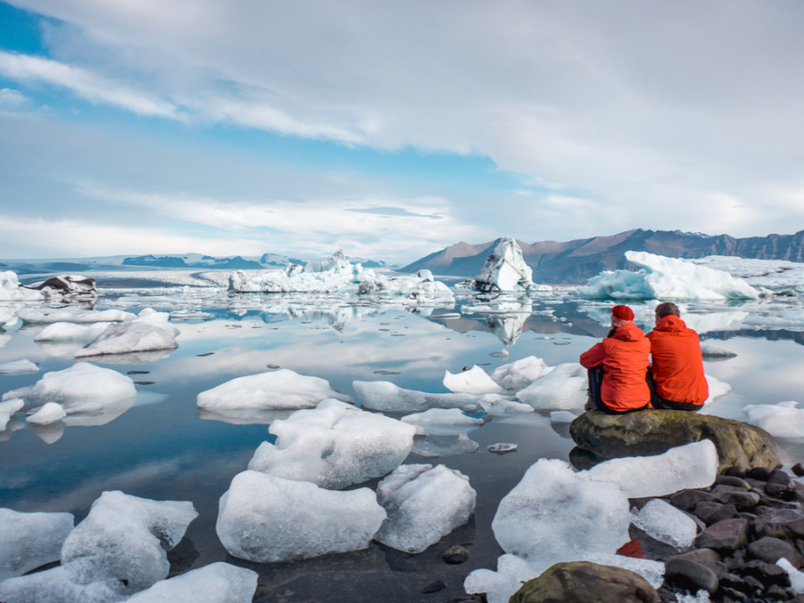 Belle randonnée en Islande