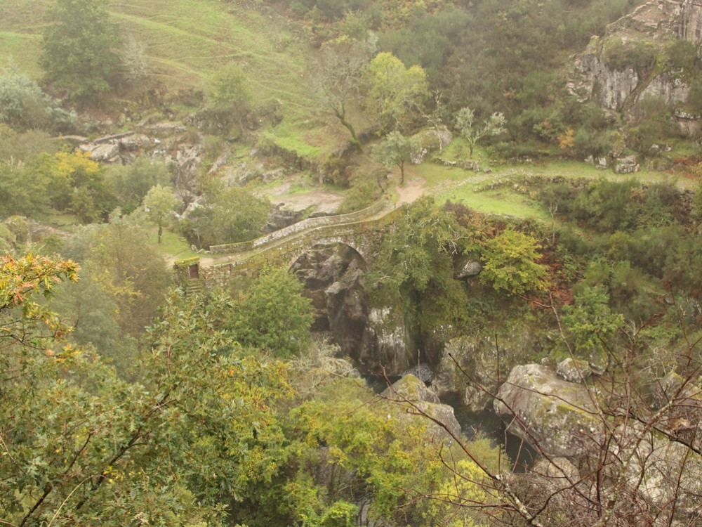 Petit pont dans la brume