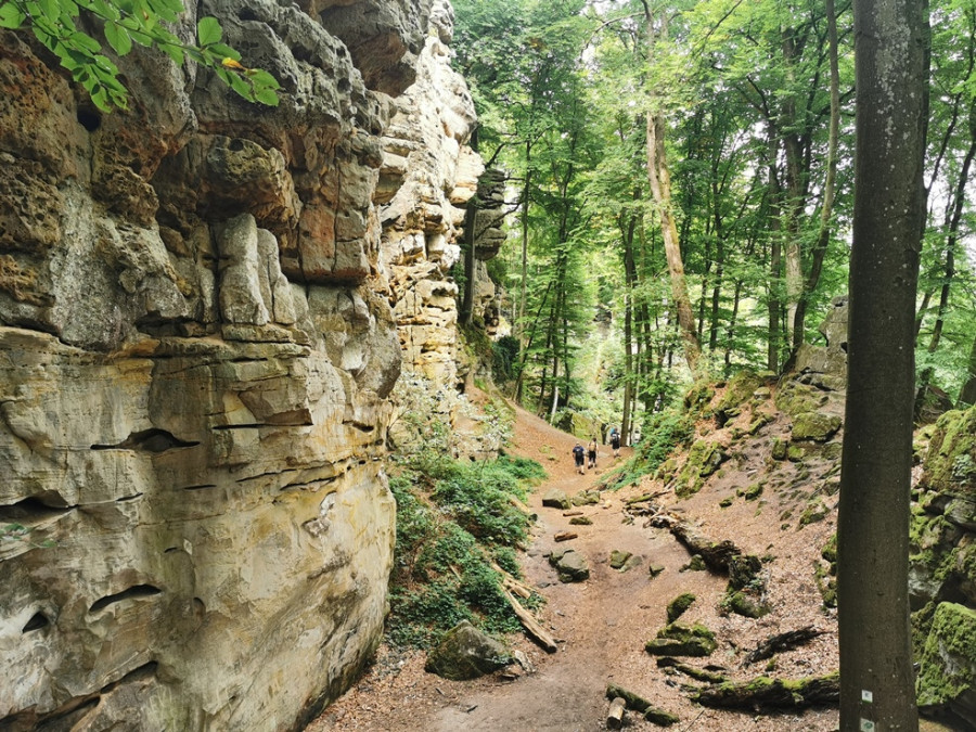 La gorge du diable dans l'Eifel La gorge du diable dans l'Eifel