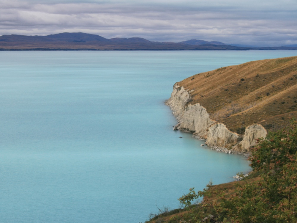 Lacs bleus de Nouvelle-Zélande