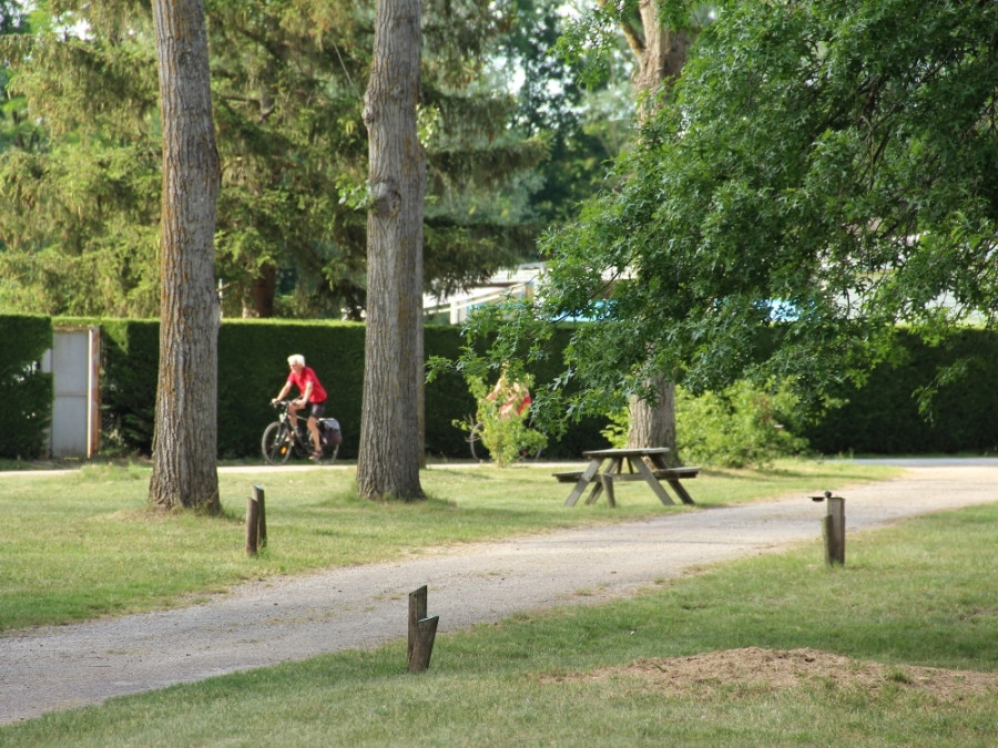Circuit à vélo dans la Loire