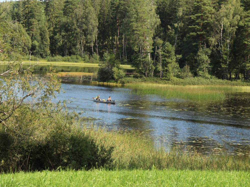 Faire du kayak à Småland