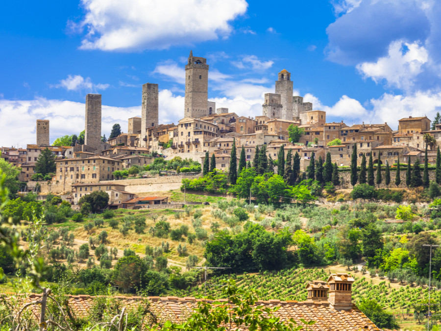 Plus beaux lieux Toscane