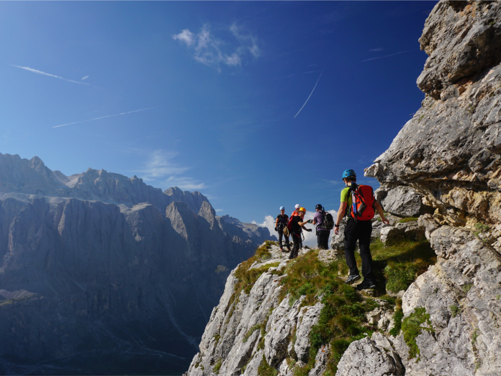 Randos dans les montagnes