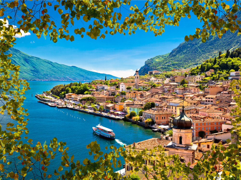 Lac de Garde en Italie