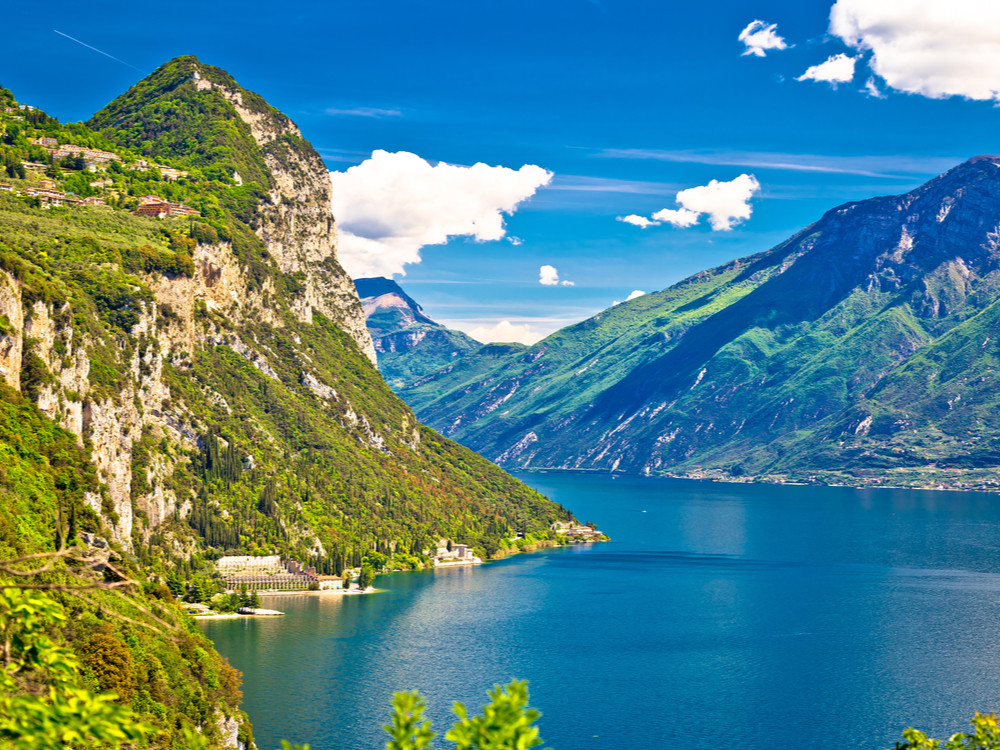 Lac de Garde en Italie