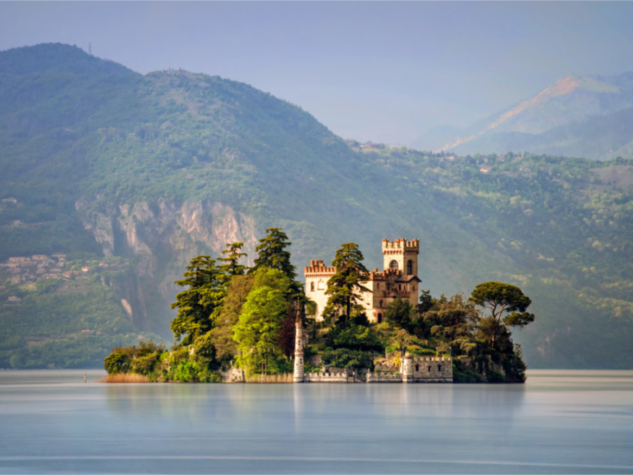 Lac en Italie Lac en Italie