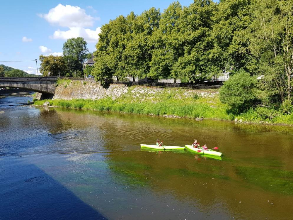 Kayak sur l'Ourthe