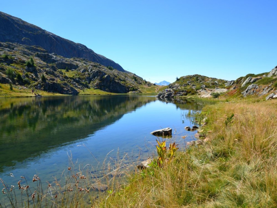 Le lac de Faucille, près de Vaujany Le lac de Faucille, près de Vaujany