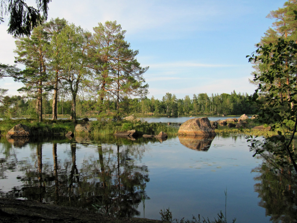 Lac en Suède