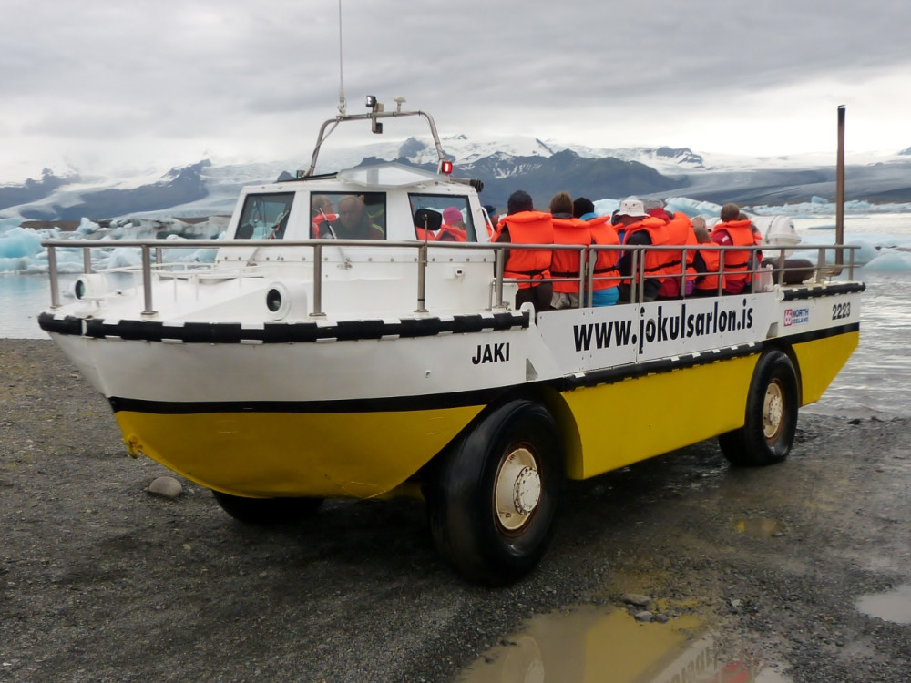 Excursion en véhicule amphibie - Jokulsarlon
