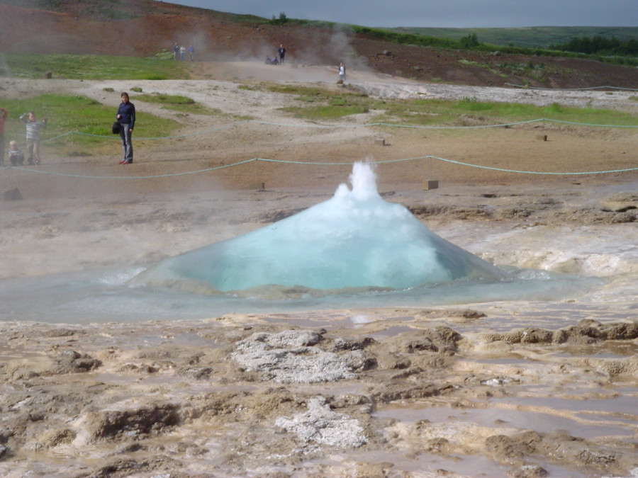 Geyser en Islande