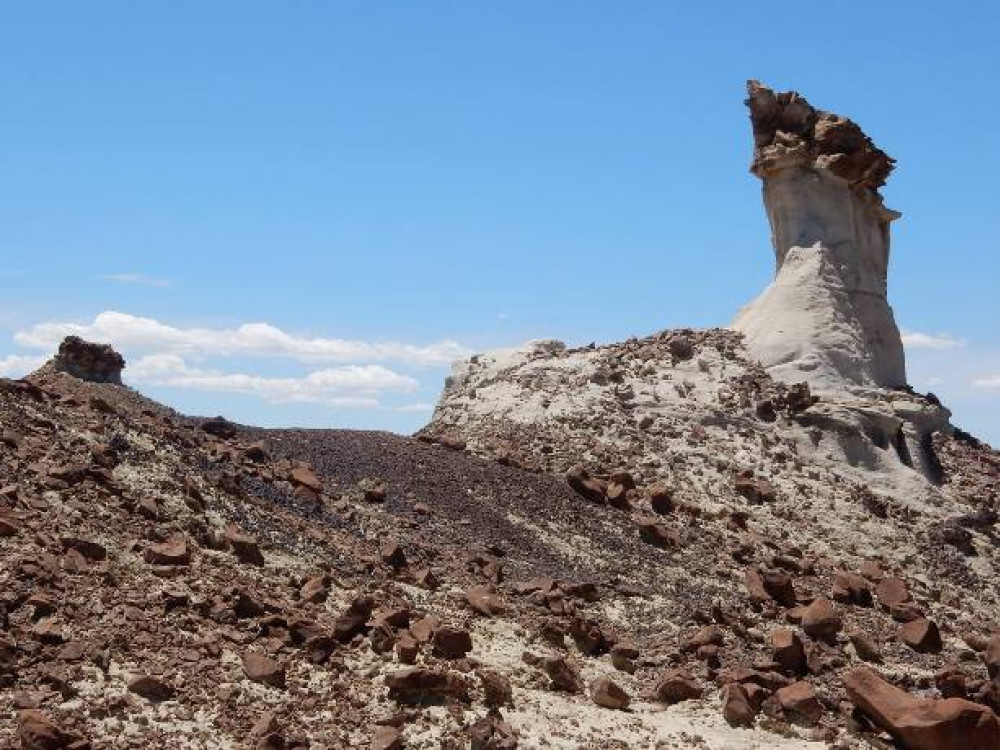 Bisti Badlands au Nouveau-Mexique