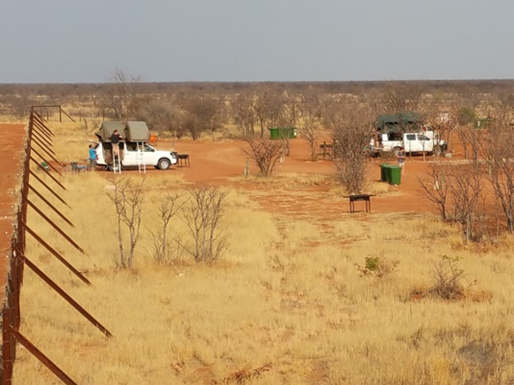 Camping à Etosha