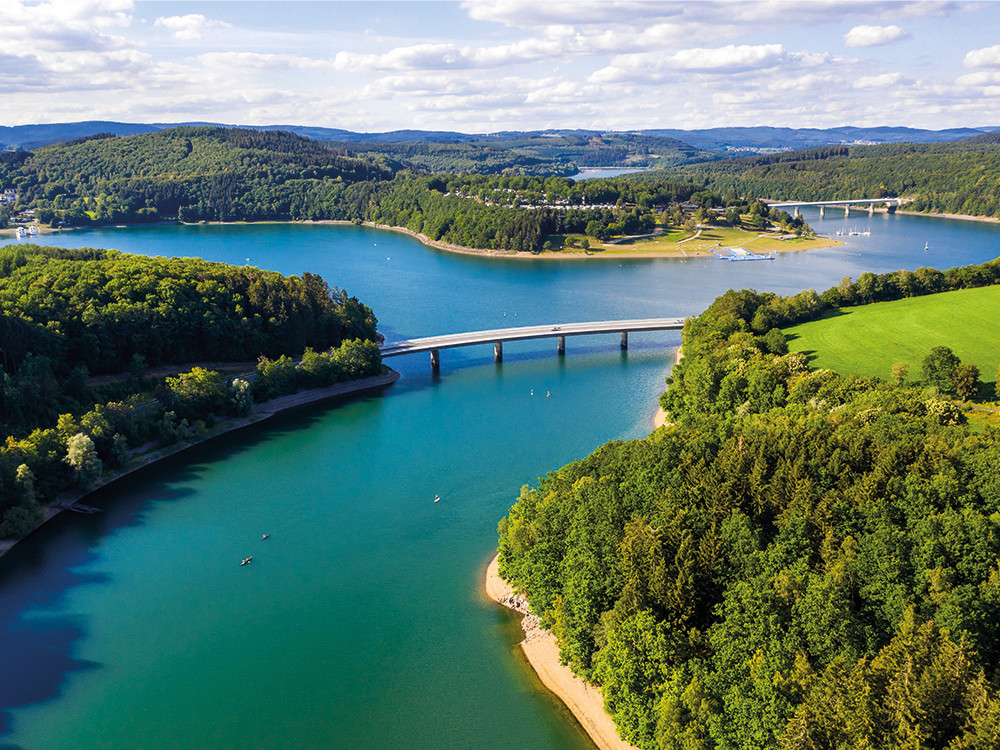 Lac de retenue de Biggesee