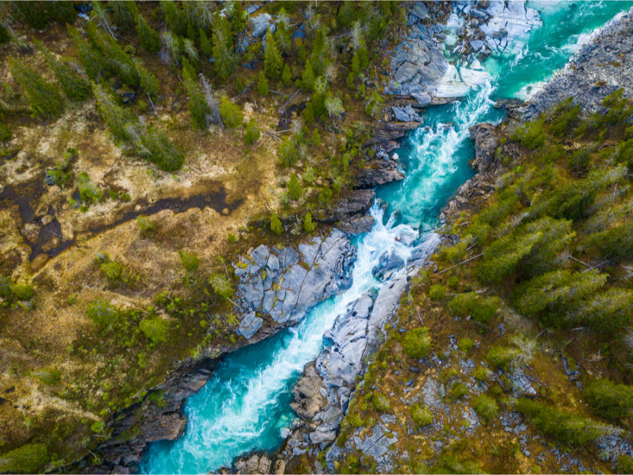 La nature dans le nord de la Norvège La nature dans le nord de la Norvège