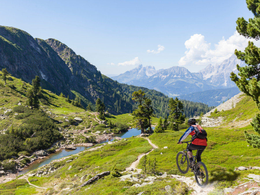 Sentier VTT en Autriche