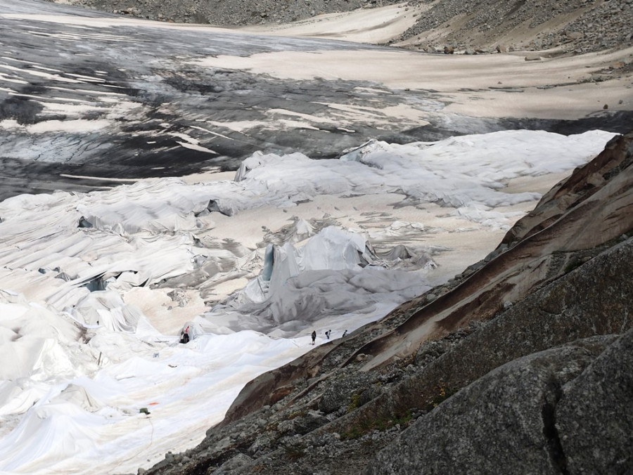 Glacier du Rhône dans le Valais Glacier du Rhône dans le Valais