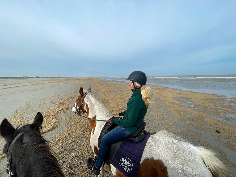 Equitation à Terschelling