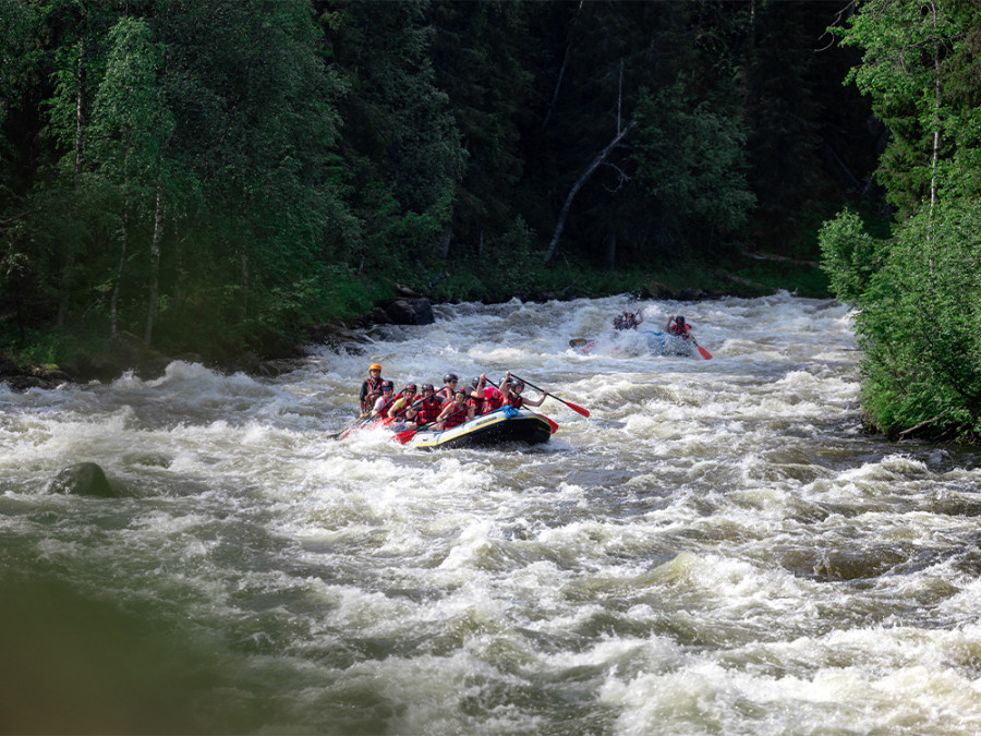 Rafting à Ruka