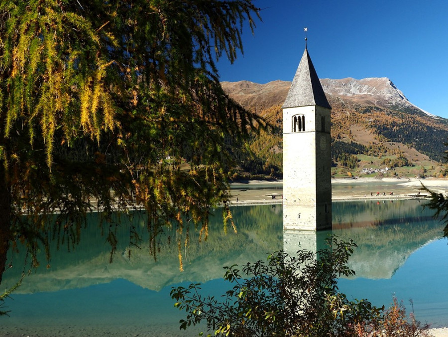 Lac de Resia, Sud-Tyrol Lac de Resia, Sud-Tyrol