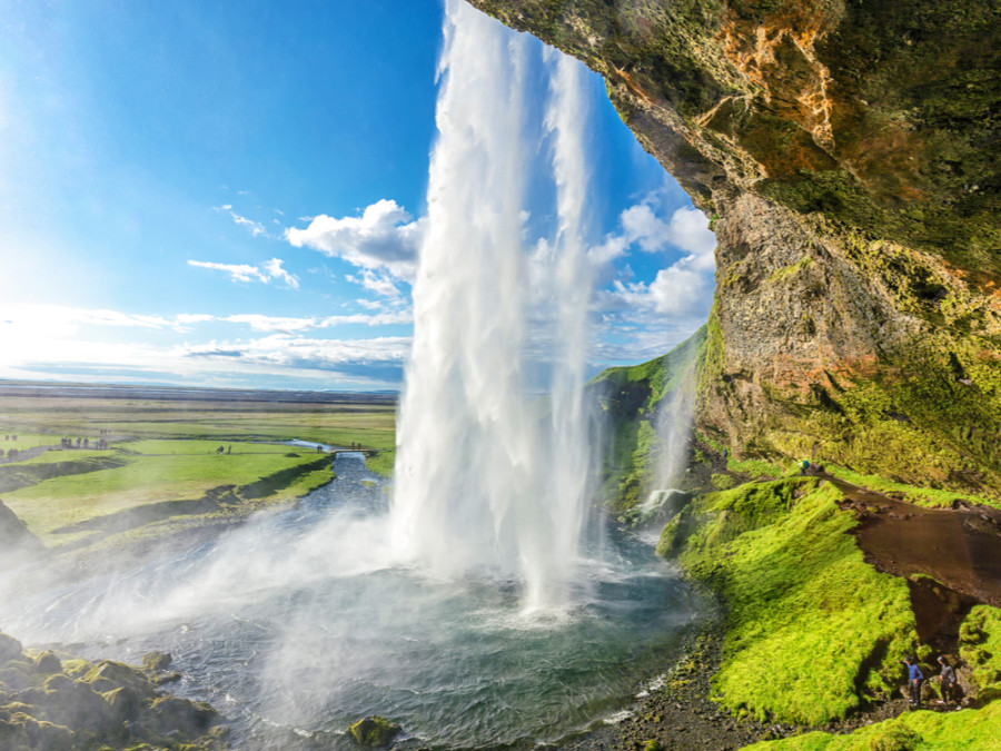 Chute d'eau en Islande