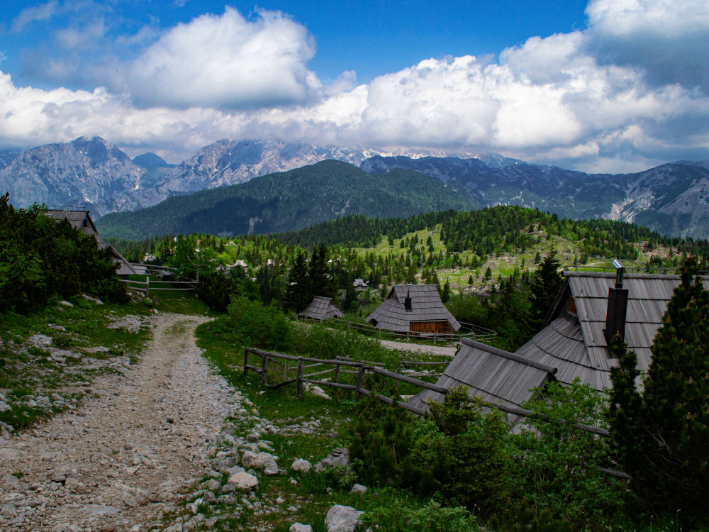 Randonner en Slovenie