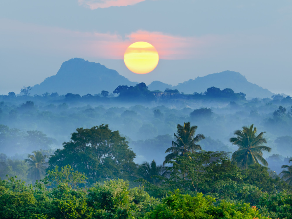 L'intérieur du Sri Lanka