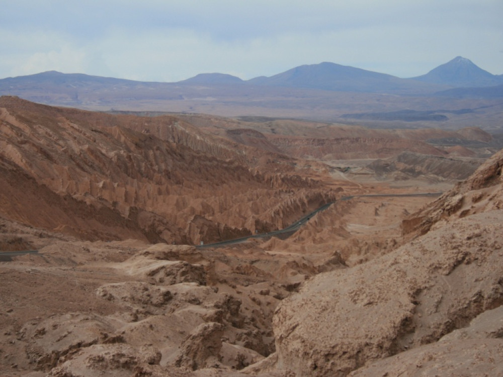 Paysage lunaire de l'Atacama