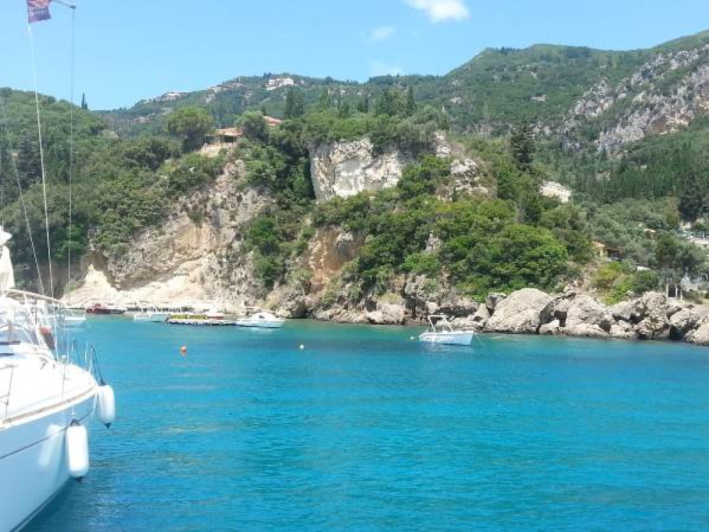 Promenade en bateau à Corfou