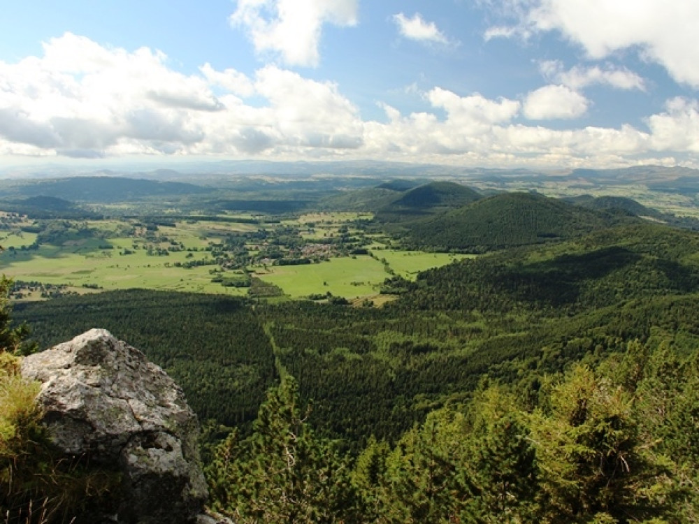 Vue du Puy de Dôme