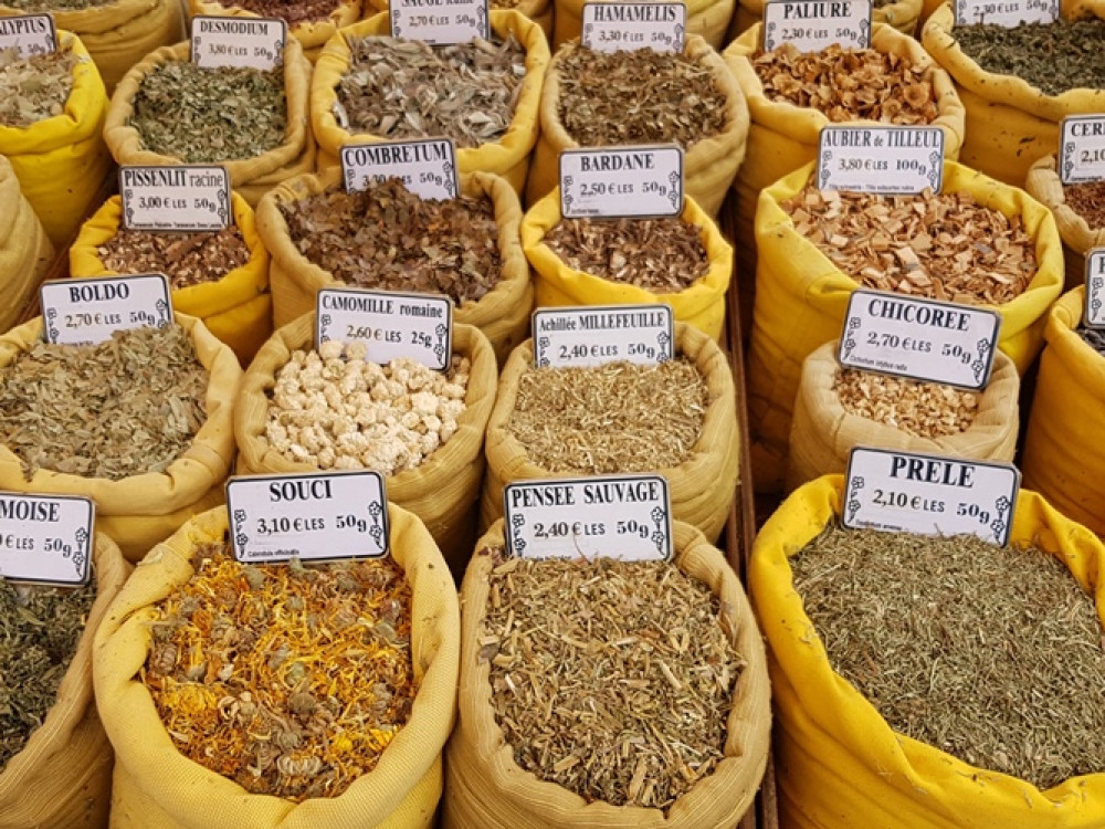Étales de marché