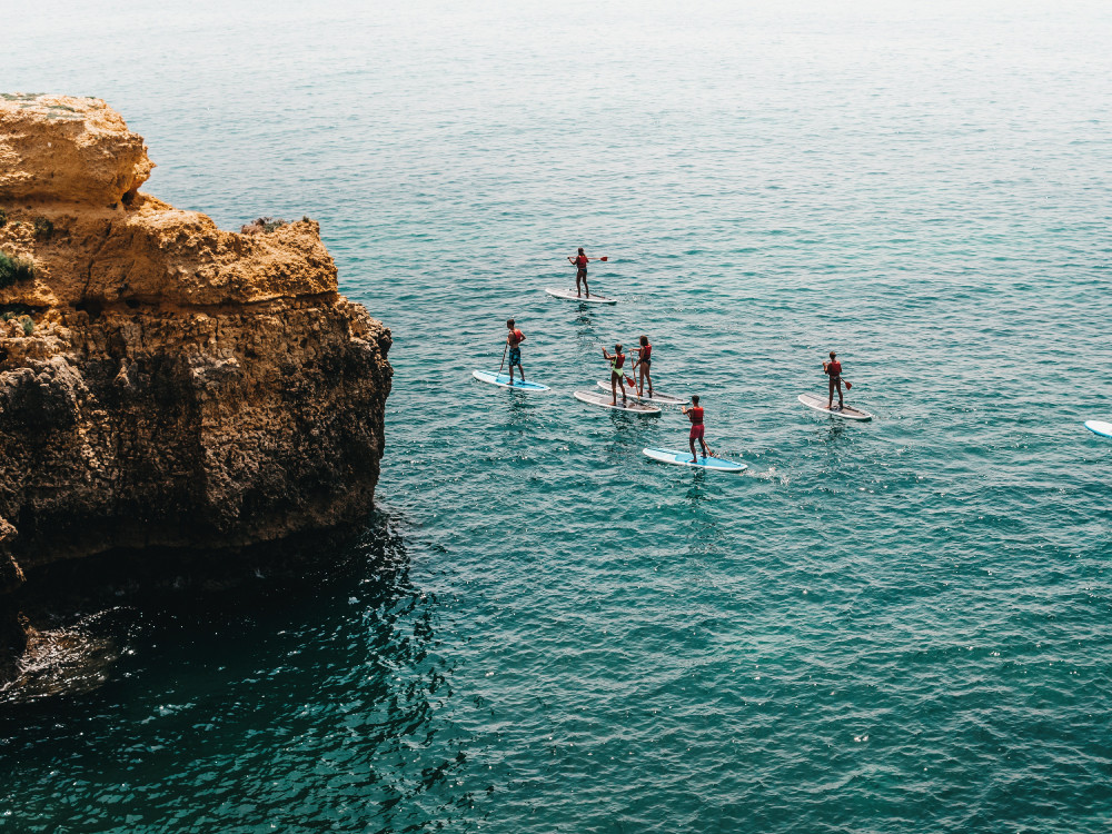 Stand up paddle en Algarve