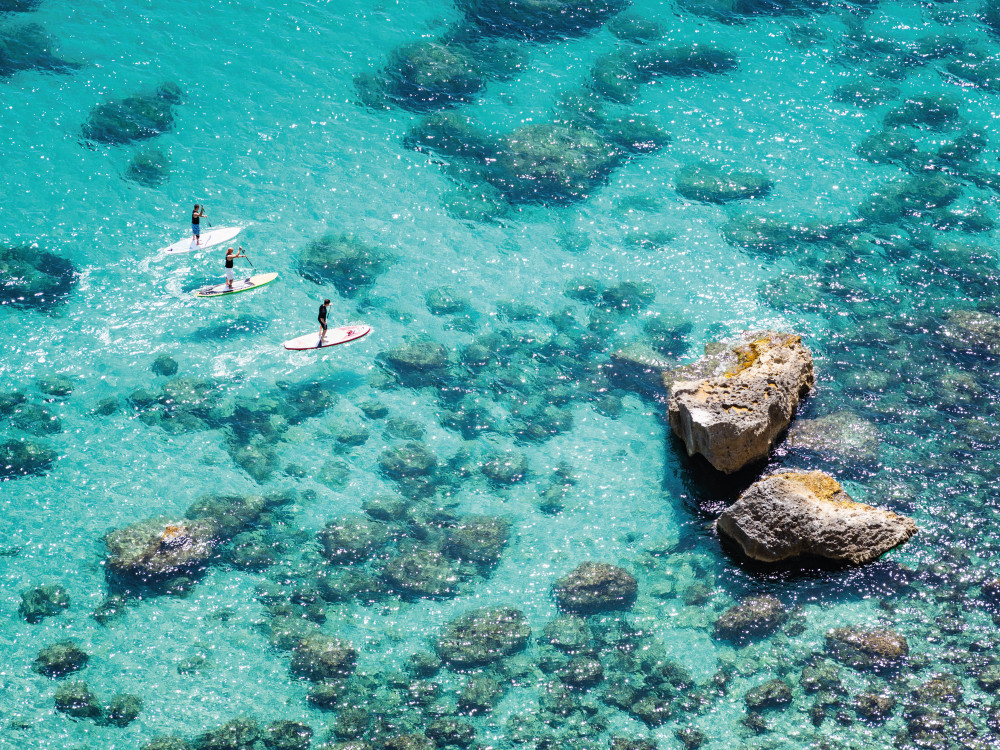 Belle destination pour le stand up paddle