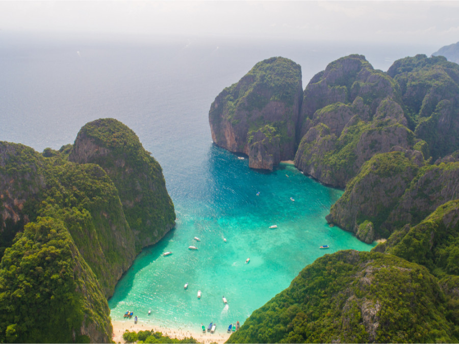 Vacances sur une île en Thaïlande