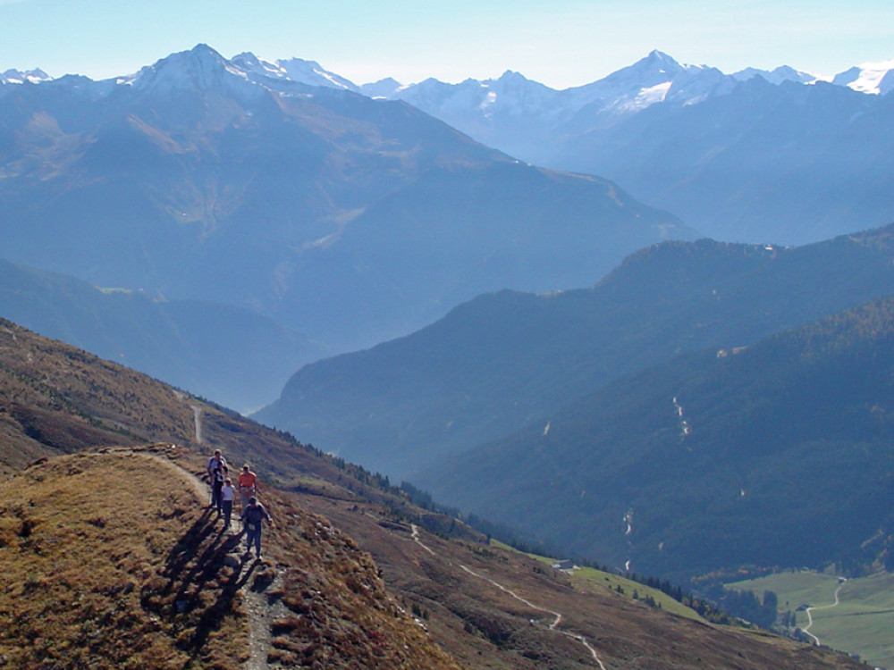 Randonnée dans les Alpes