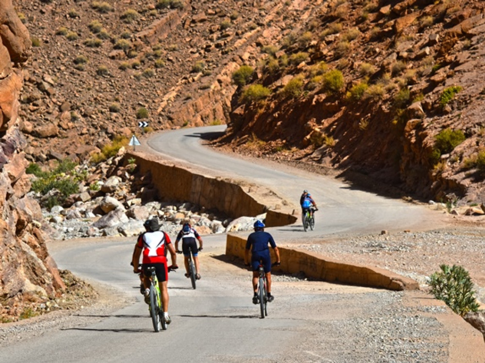 Vélo au Maroc
